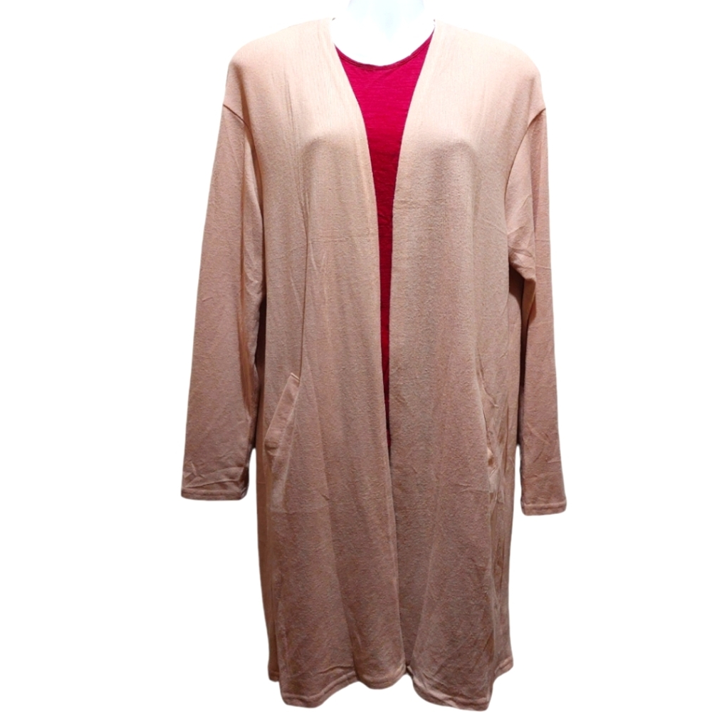 AUSELILY Cardigan Sweaters Long Sleeve Open Front l Women XL